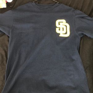Navy Blue San Diego Padres shirt